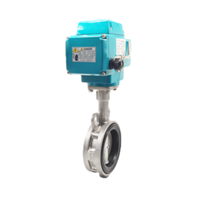 Электрический вафельный клапан-бабочка из нержавеющей стали