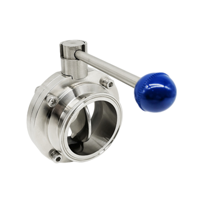 Ручной санитарный дроссельный клапан из нержавеющей стали